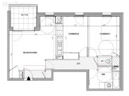 Achat vente appartement t3 Oullins